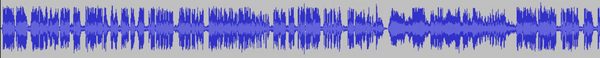 Waveform of a podcast episode.